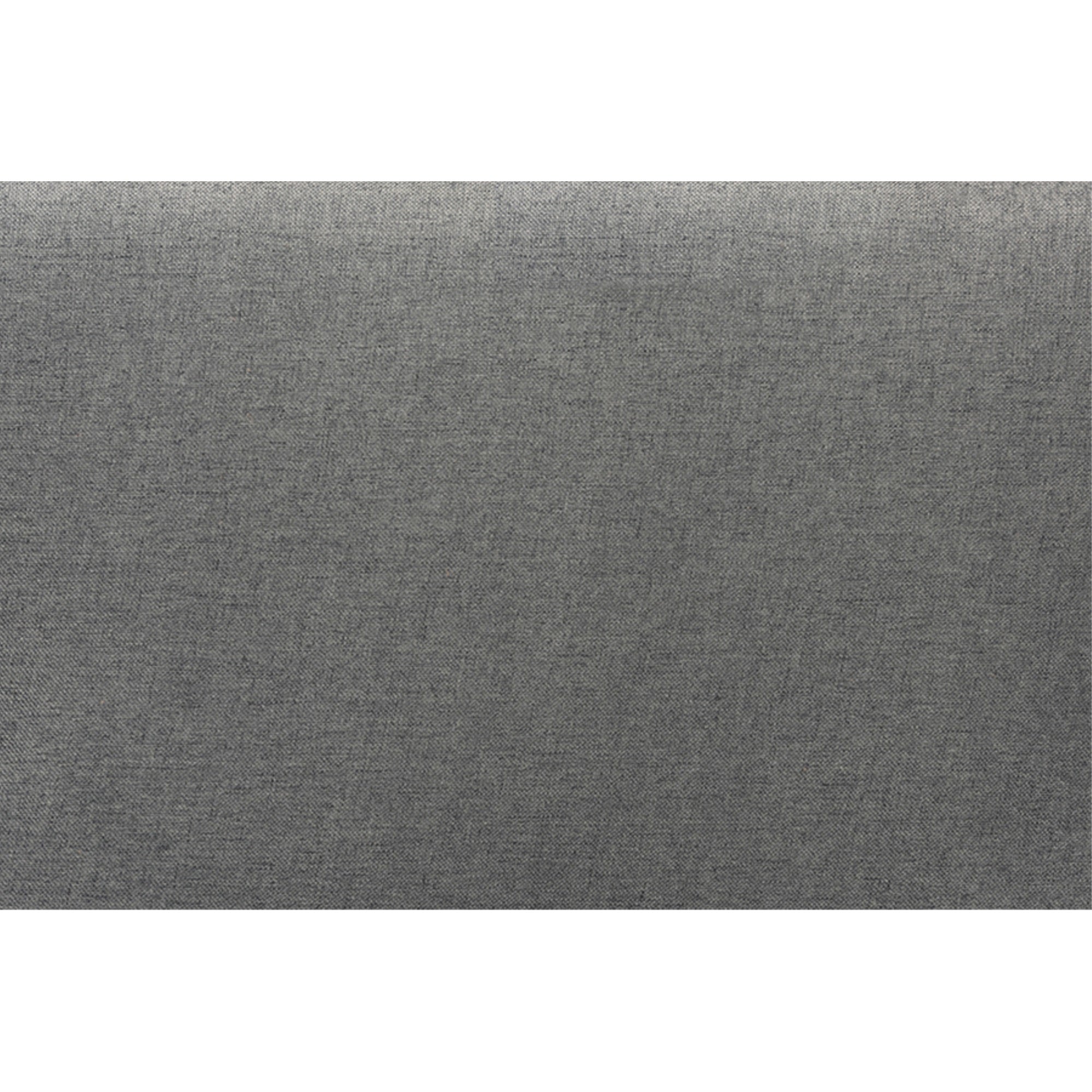 Baxton Studio Dexter Modern And Contemporary Dark Grey Fabric Upholstered And Walnut Brown Finished Wood Twin Size Headboard