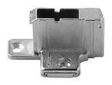 Blum 175H9190.22 Nickel Cabinet Hinge Accessories CLIP Top Two Piece Wing Mounting Plate with Wood and Metal Screws and 18mm Cle