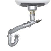 Snappy Trap 1 1/2'' Drain Kit For Single Kitchen Sinks, Bar Sinks And Laundry Sinks