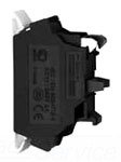 SCHNEIDER ELECTRIC ZBE1015 N/O Contact with Spring Clamp, Black