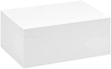 Reskid White Cardstock Thick Paper - Blank Heavy Weight 125 lb Cover Card Stock - 50 Pack (11x14)