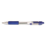 Zebra Pen Zgrip Retractable Ballpoint Pens Medium Pen Point Type 1 Mm Pen Point Size Blue Ink Clear Plastic Barrel 48