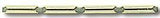N Code 80 Nickel Silver Rail Joiners (6/Cd) Atlas Trains