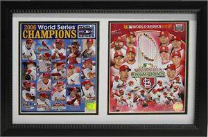 12X18 Double Frame - St.Louis Cardinals Champions