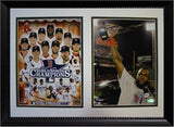 12X18 Double Frame - David Ortiz Mvp 2013 World Series Champions