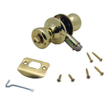 AP Products 013202 Privacy Lock Set Knob, Polished Brass