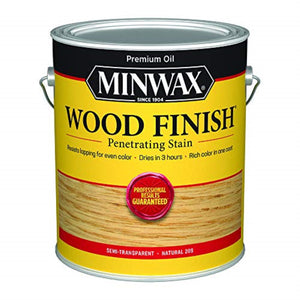 1232826 Minwax Stain Voc Gl Nat Minwax Wood Finish 250 Voc Compliant Semi-Transparent Natural Oil-Based Penetrating Wood Stain 1