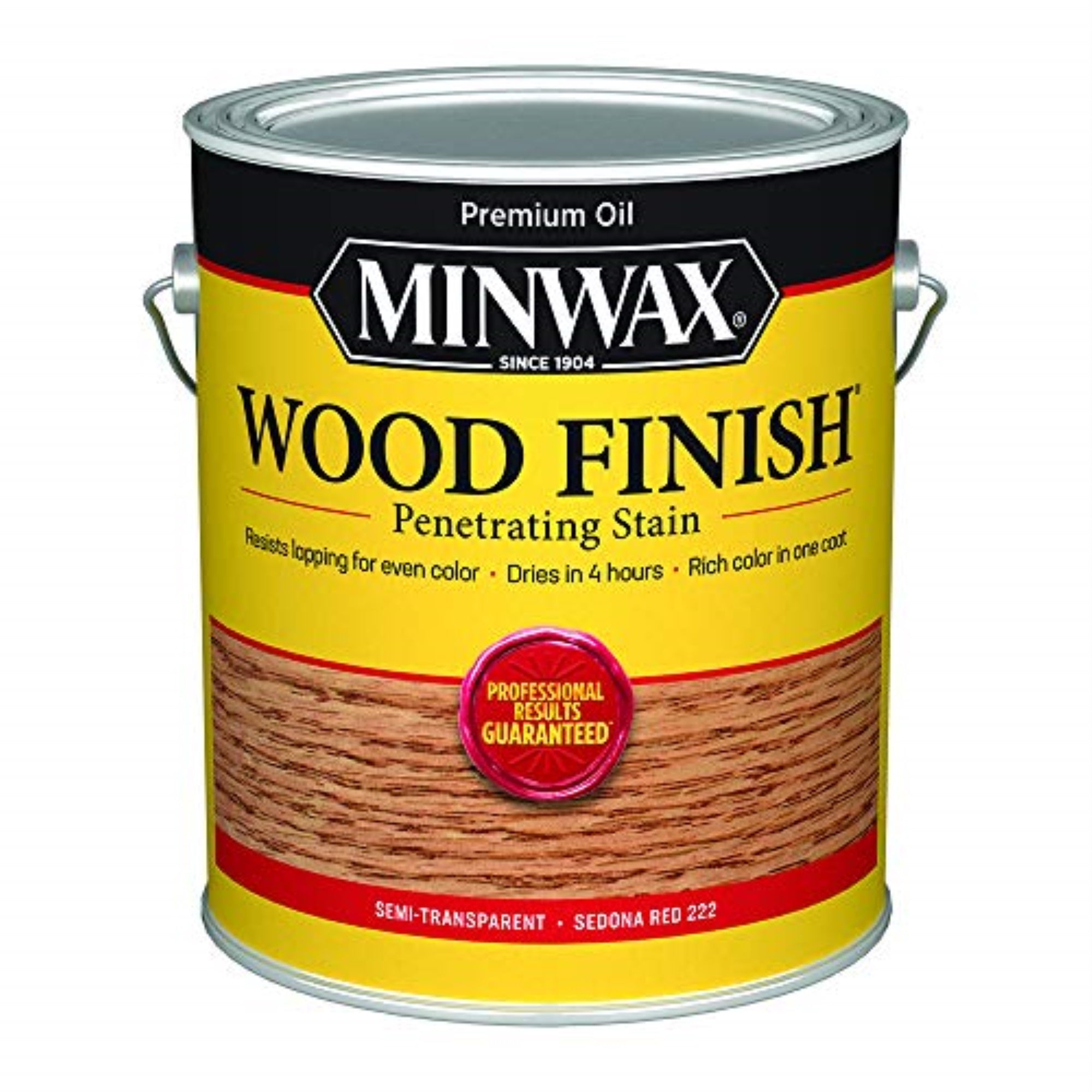 1236868 Minwax Stain Voc Glsedrd Minwax Wood Finish 250 Voc Compliant Semi-Transparent Sedona Red Oil-Based Penetrating Wood Sta
