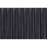Baxton Studio Emile Modern And Contemporary Grey Velvet Fabric Upholstered And Dark Brown Finished Wood Queen Size Headboard