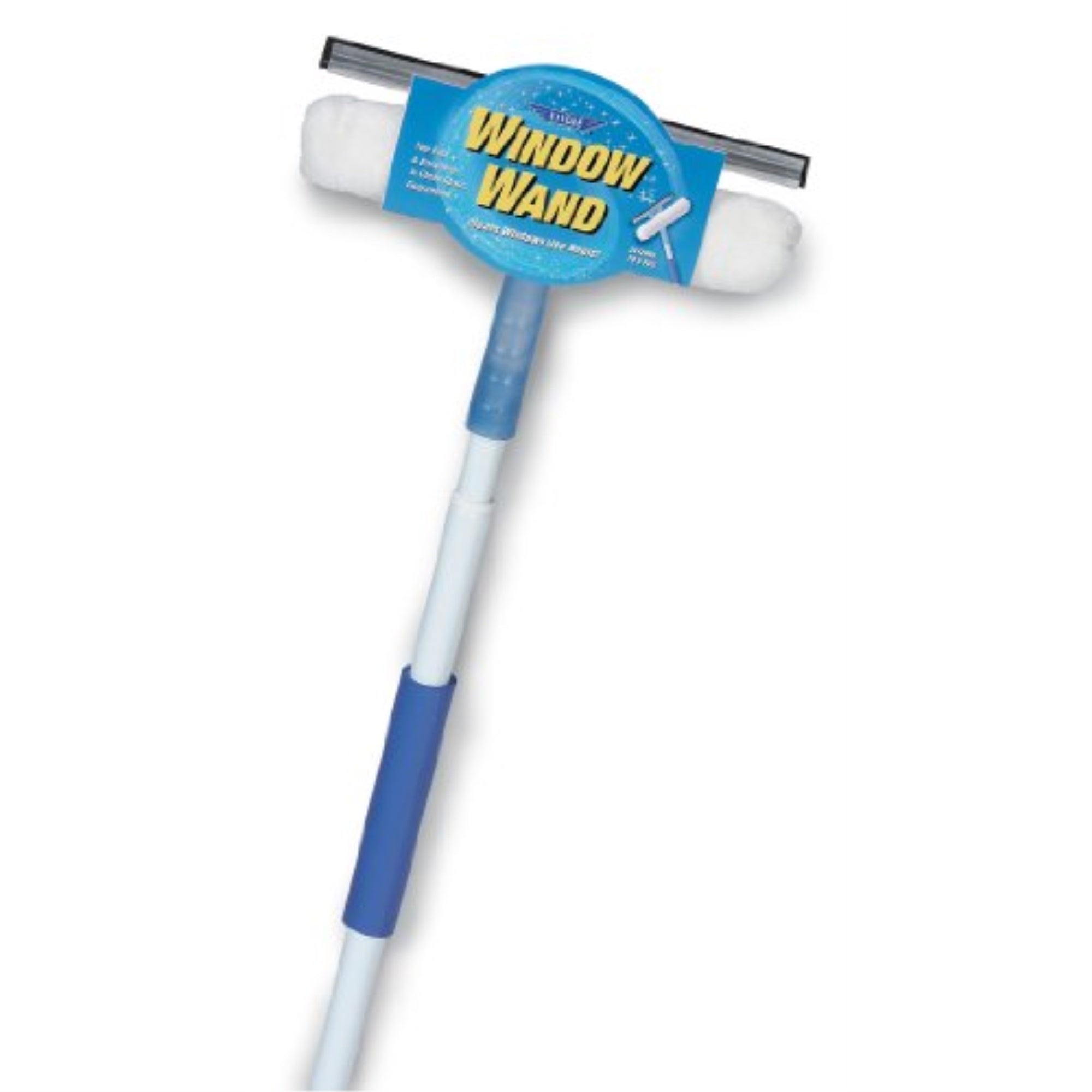 1258672 Window Wand 2In1 Tool Ettore Window Wand 10 In. Plastic Window Cleaning Kit (Pack Of 6)