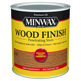 1269935 Minwax Stain Rdchstnutqt Minwax Wood Finish Semi-Transparent Red Chestnut Oil-Based Penetrating Wood Stain 1 Qt (Pack Of