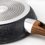CasaFoyer 8-Inch Non-Stick Egg Frying Pan with Induction Base - Ideal for Steak, Bacon, Hot-Dogs, and Burgers