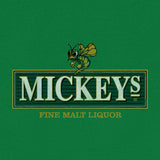 Mickey's Fine Malt Liquor Hornet Logo Hooded Sweatshirt - Kelly Green