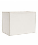 16"W x 11"H Rectangular Drum Lampshade Softback White