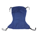 Drive Medical Full Body Patient Lift Sling without Commode Opening, Blue, Extra Large