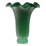 3W X 5H Green Pond Lily Shade