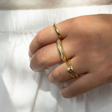 Gold Filled Dot Ring
