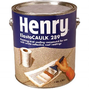 1415561 White Roof Sealant 1 G Henry Smooth White Elastomeric Acrylic Roofing Sealant 0.9 Gal (Pack Of 4)