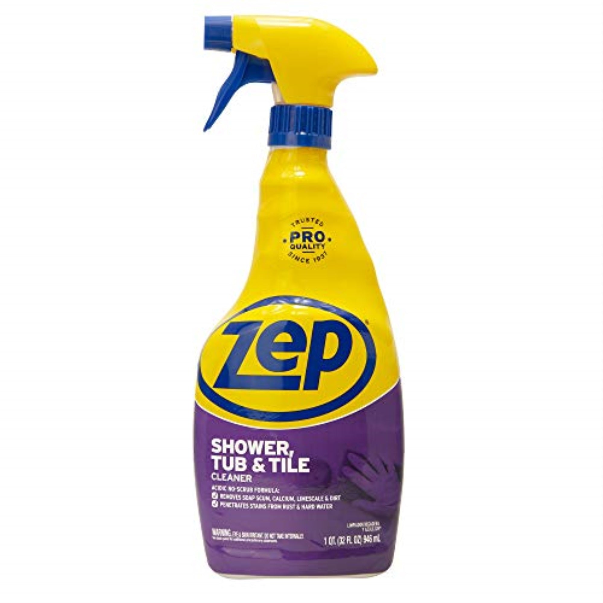 1461664 Cleane Tub & Tile 32Oz Zep No Scent Tub And Tile Cleaner 32 Oz Liquid (Pack Of 12)
