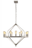 1472 Illumina Collection Pendant Lamp D:39'' H:36'' Lt:12 Polished Nickel Finish