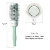 Eagle Fortress Professional Round Hair Brush 1.69 in
