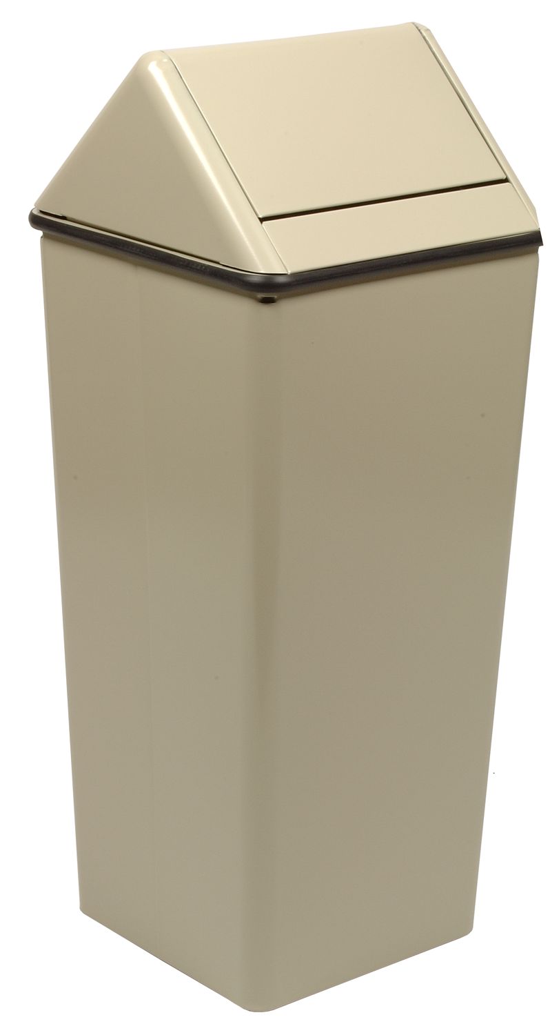 1511Htal-Vv Ergode Swingtop - Large Square Hamper For Hospitality, Educational, And Industrial Venues - Swing Top, Rubber Gask