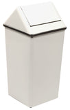 1511Htwh-Vv Ergode Swingtop Square Hamper - Spacious & Durable For Hospitality, Educational, And Industrial Venues - Swing Top