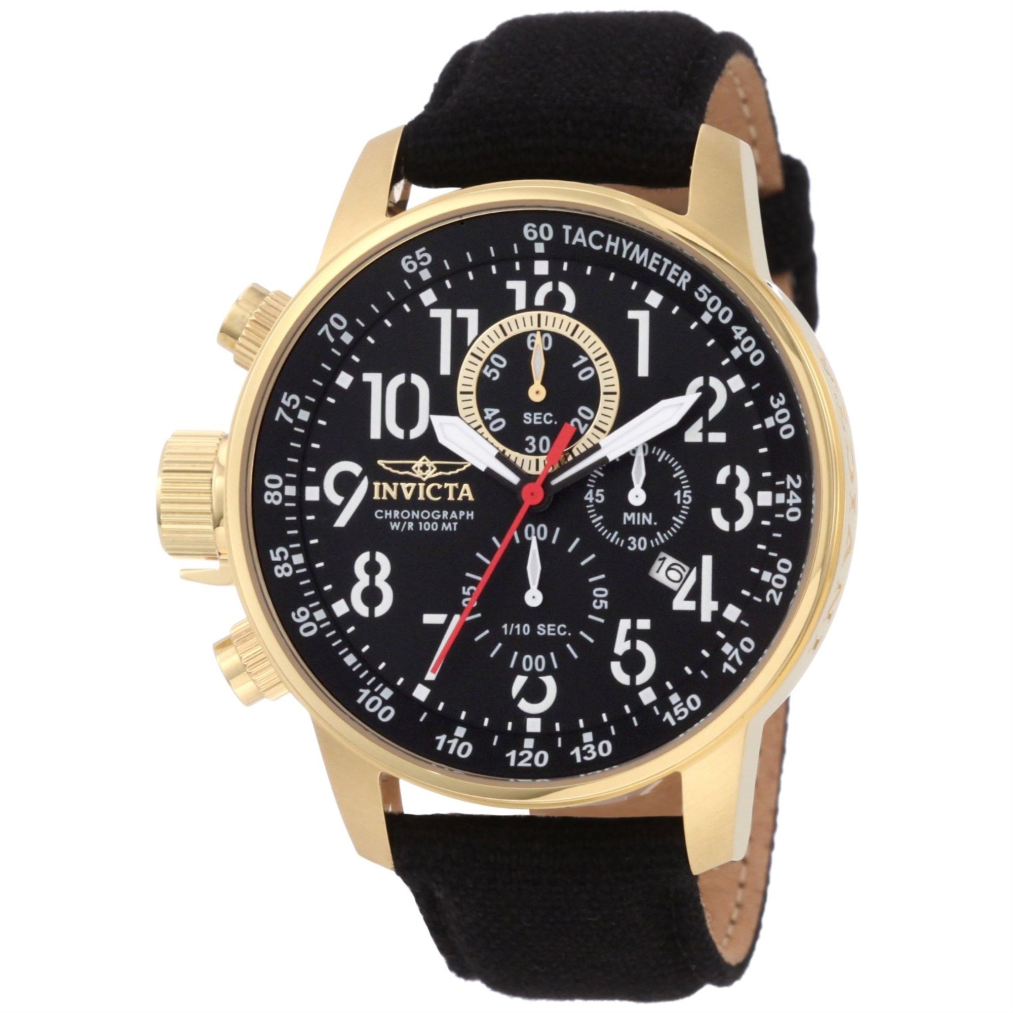 Invicta Men'S 1515 I-Force Quartz Chronograph Black Dial Watch