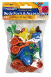 Creativity Street Body Part Accessories Set For Dough And Clay