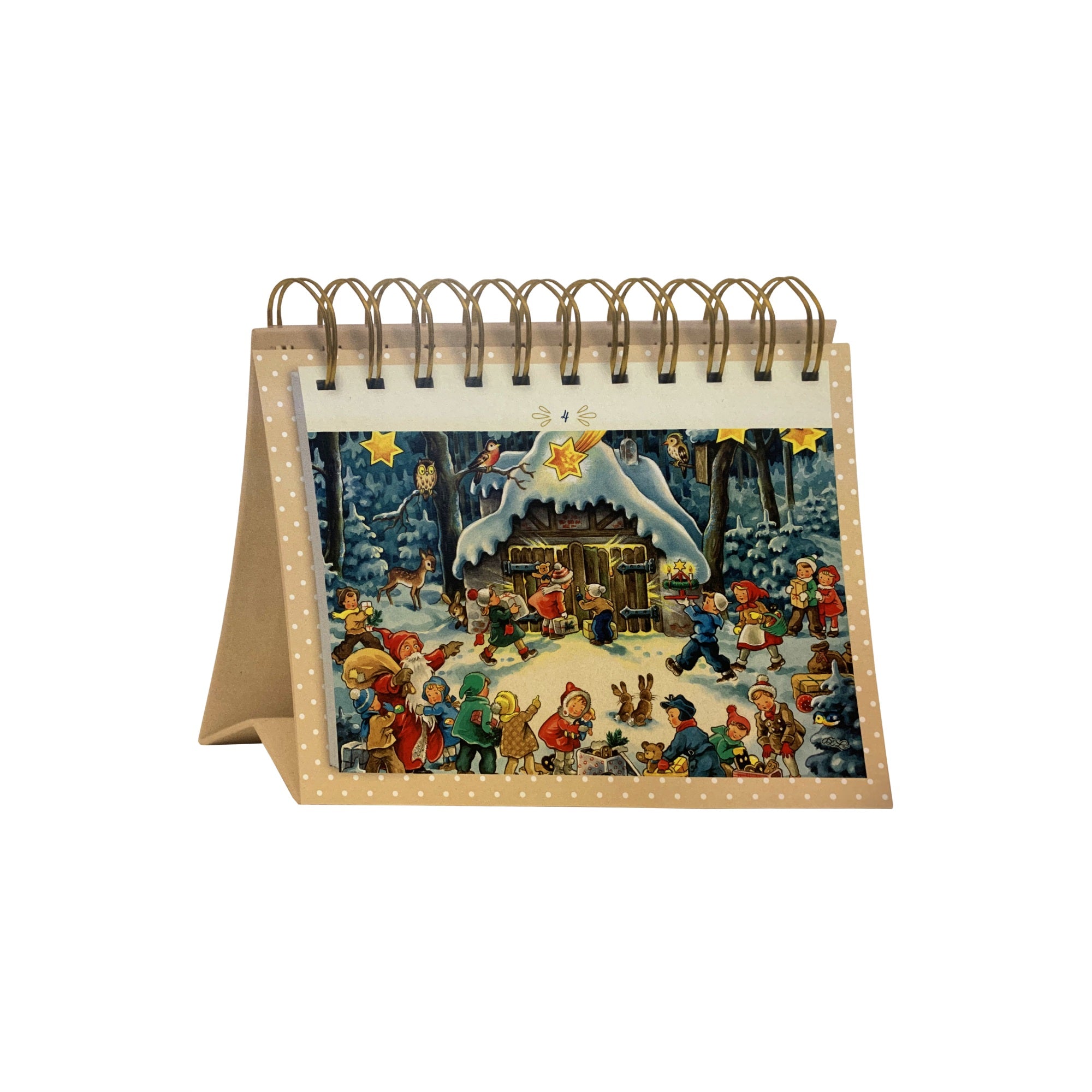 Flip Calendar 24 Days Countdown To Christmas
