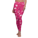 Wingbats Leggings Fuchsia