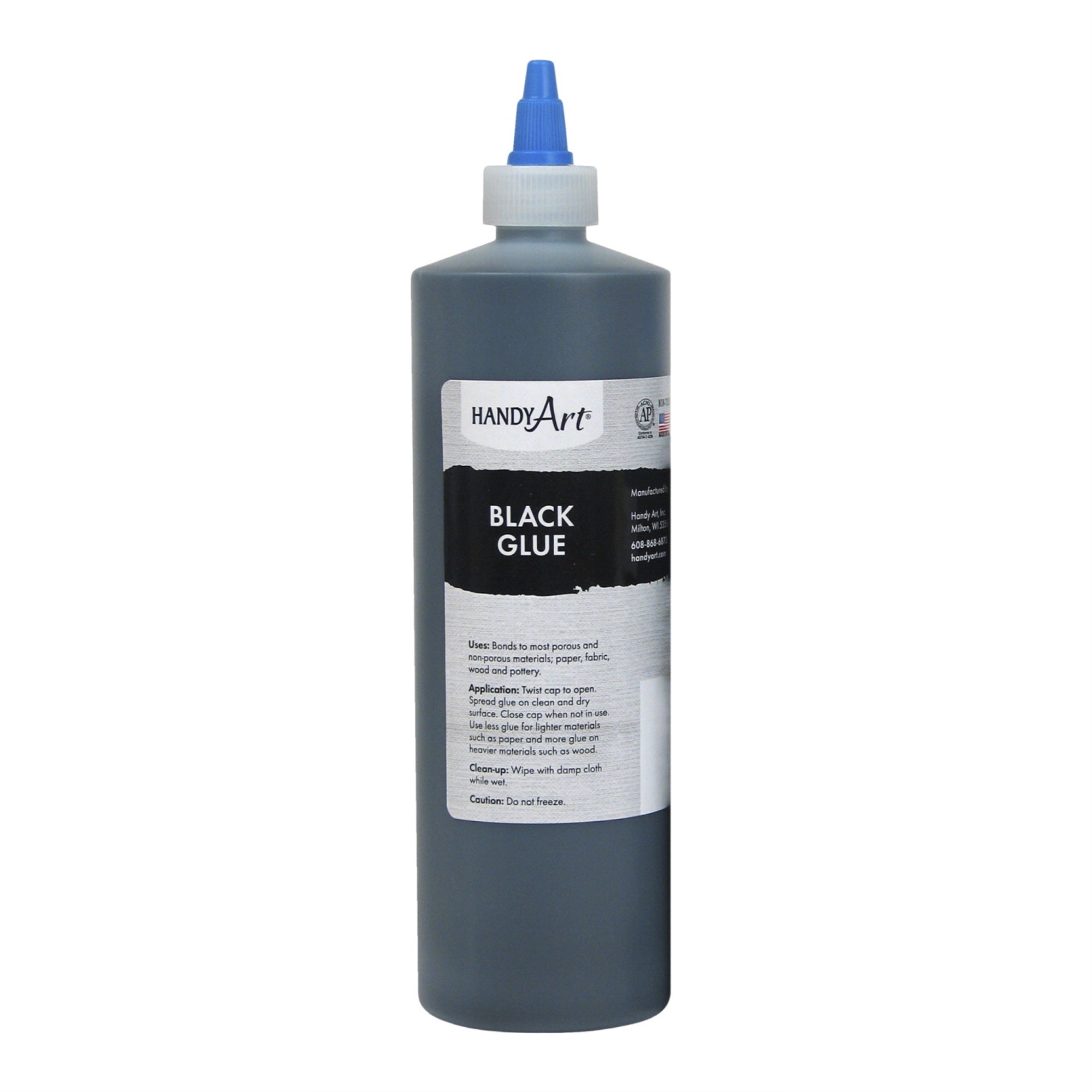 Handy Art Black Glue, 16 Ounces