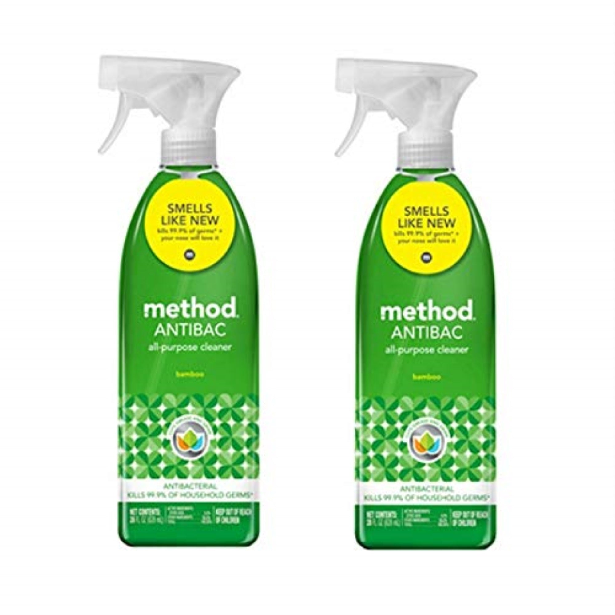 1566942 Mthd Ms Antibc Bmboo28Oz Method Antibac Bamboo Scent Organic All Purpose Cleaner Liquid 28 Oz (Pack Of 8)