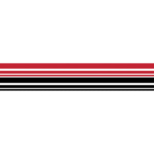 Barker Creek Double-Sided Border, Wide Stripes, 3 X 35 Inches, Pack Of 12