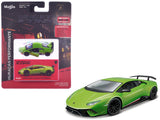 Lamborghini Huracan Performante Green Speed Icons Series 1/64 Diecast Model Car by Maisto