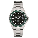 Grovana Key West Stainless Steel Black Dial Automatic DiverS 1571.2134 300M MenS Watch