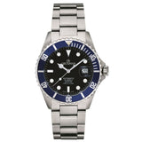 Grovana Key West Stainless Steel Black Dial Automatic DiverS 1571.2135 300M MenS Watch