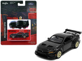 2025 Ford Mustang GTD Black Metallic Speed Icons Series 1/64 Diecast Model Car by Maisto