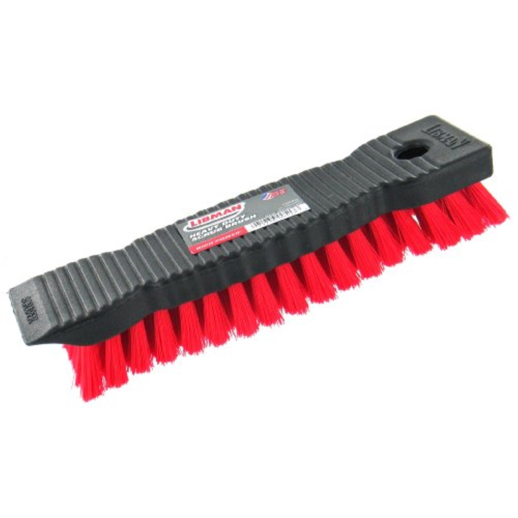 1583467 Lbmn Hd Scrub Brush9'''' Libman 2 In. W Polypropylene Handle Heavy Duty Scrub Brush (Pack Of 6)