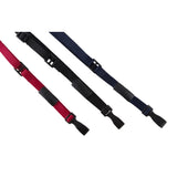 Sicurix Breakaway Lanyard W/No Twist Plastic Hook, 3/8 Inch, Black, Pack Of 10