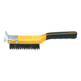 WIRE BRUSH W/SCRAPR11.5 (Pack of 1)