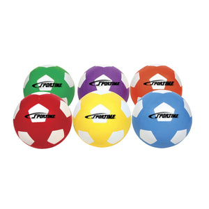 Sportime Size 4 Soccer Balls, Set Of 6