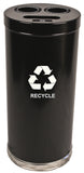 15Rtbk-Vv Ergode Emoti-Can: 3-Opening Recycling Container With Lift-Off Top And Stainless Steel Bottom Band For Efficient Sortin
