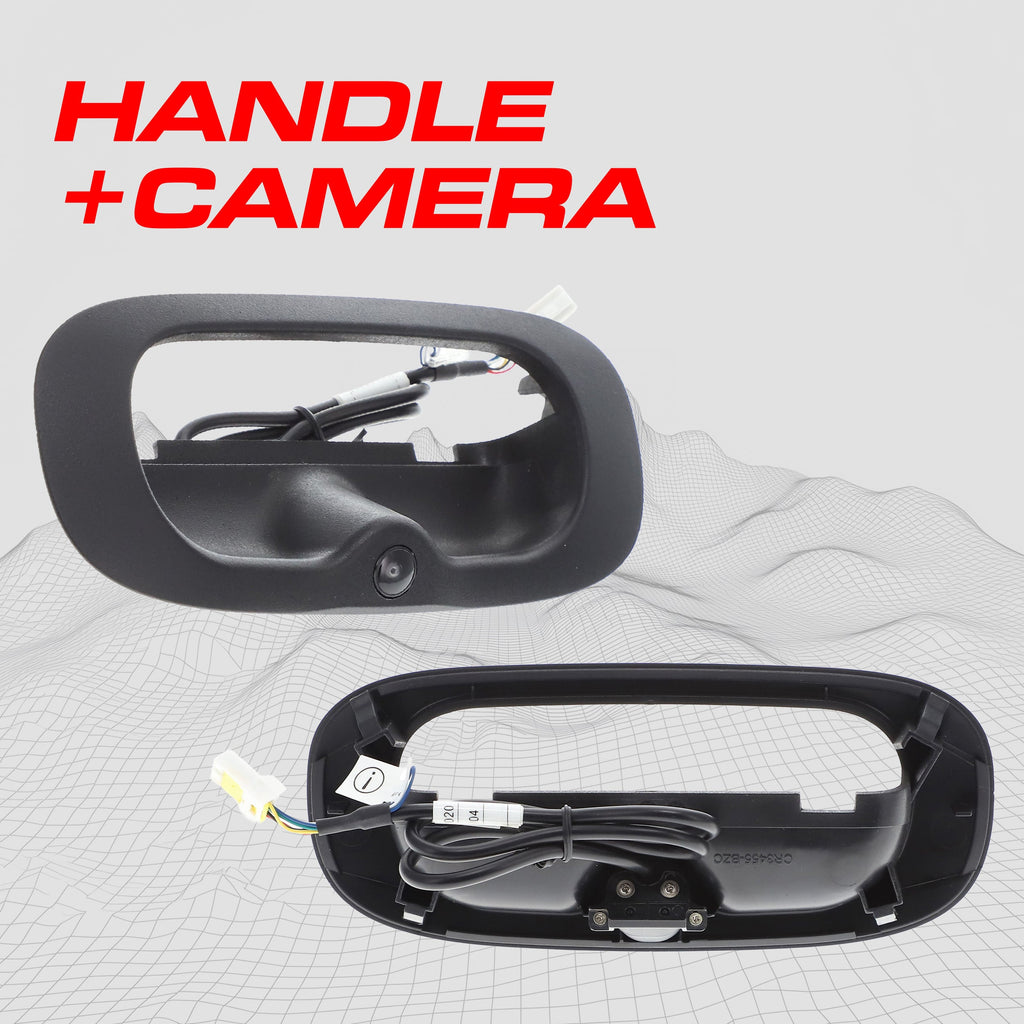 Dodge Dakota (1997-2011) Black Replacement Tailgate Bezel with Backup Camera