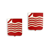 Army 15th Field Artillery Regiment Unit Crest (Pair)