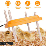 15W Chicken Brooder Heater with Adjustable Height Angle Max 131℉