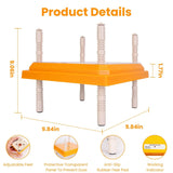 15W Chicken Brooder Heater with Adjustable Height Angle Max 131℉