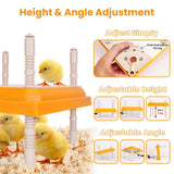 15W Chicken Brooder Heater with Adjustable Height Angle Max 131℉