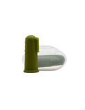 Finger Toothbrushes // Mustard & Army Green