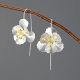 Pansies Earrings